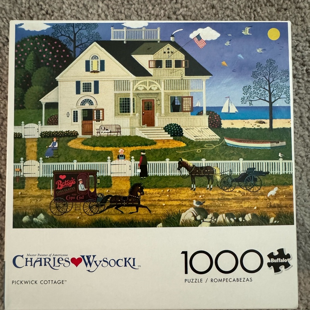 Charles Wysocki puzzle, 1000 pieces